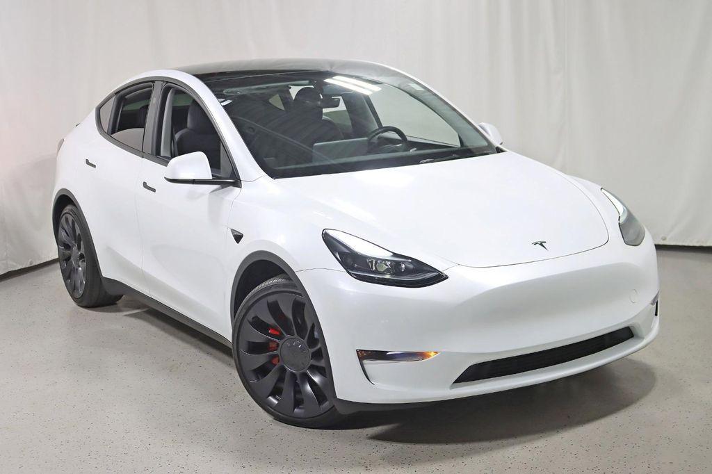 used 2025 Tesla Model Y car, priced at $43,888