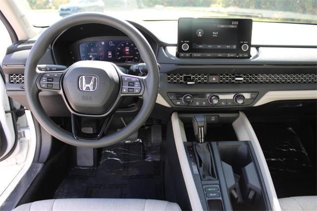 new 2025 Honda Accord car, priced at $32,110