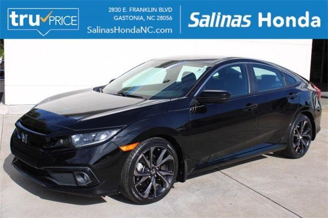 used 2019 Honda Civic car, priced at $19,900