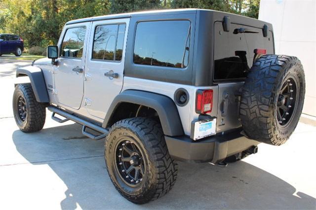 used 2017 Jeep Wrangler Unlimited car, priced at $16,500