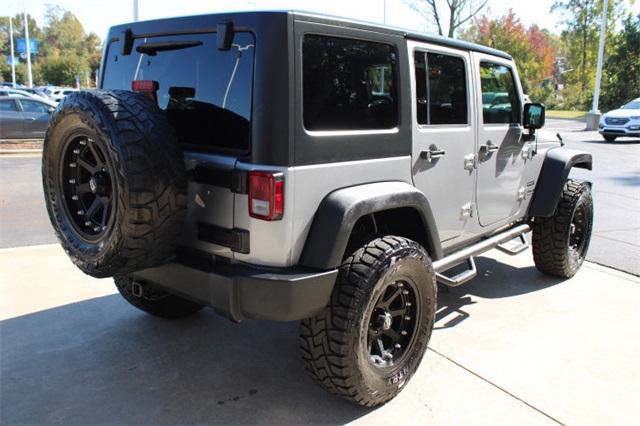 used 2017 Jeep Wrangler Unlimited car, priced at $16,500