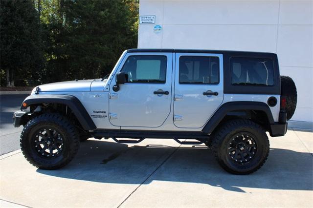 used 2017 Jeep Wrangler Unlimited car, priced at $16,500