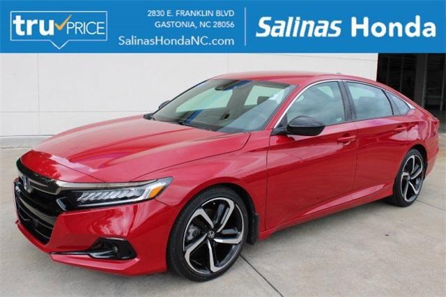 used 2021 Honda Accord car, priced at $24,500