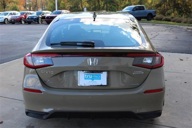 new 2025 Honda Civic Hybrid car, priced at $34,500