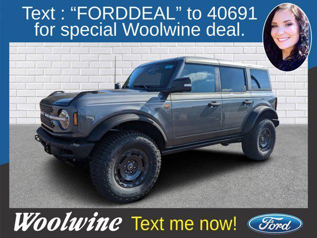 new 2024 Ford Bronco car, priced at $68,925