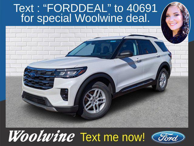 new 2025 Ford Explorer car, priced at $45,605