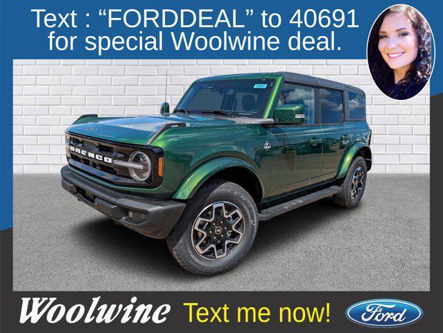 new 2024 Ford Bronco car, priced at $55,250