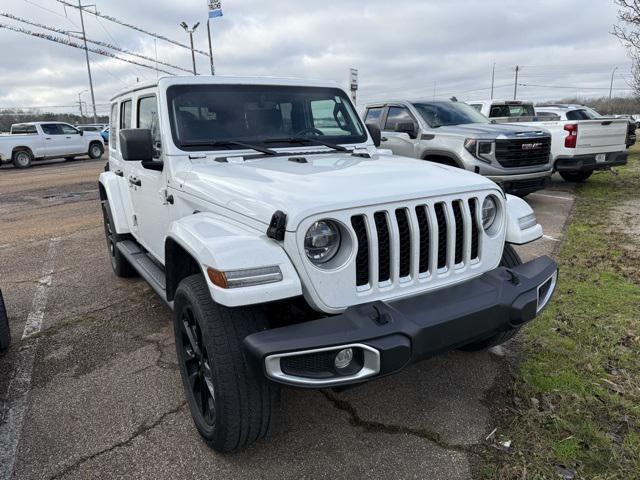 used 2021 Jeep Wrangler Unlimited 4xe car, priced at $34,625