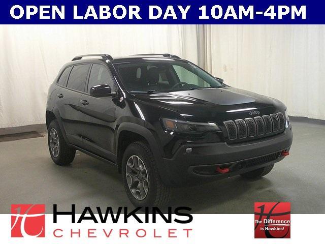 used 2022 Jeep Cherokee car, priced at $26,495