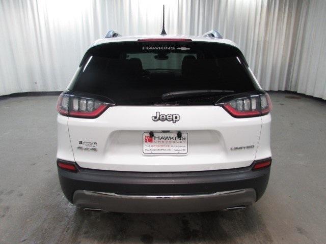 used 2021 Jeep Cherokee car, priced at $25,490