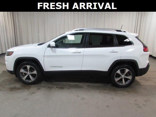 used 2021 Jeep Cherokee car, priced at $25,465
