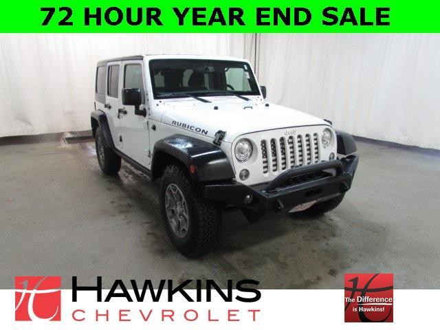 used 2017 Jeep Wrangler Unlimited car, priced at $18,825