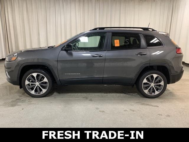 used 2022 Jeep Cherokee car, priced at $27,725