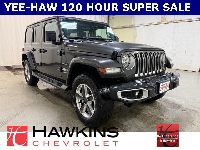 used 2020 Jeep Wrangler Unlimited car, priced at $27,745