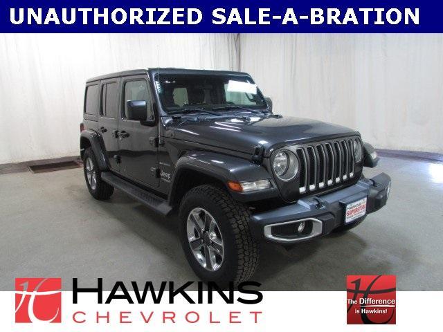 used 2020 Jeep Wrangler Unlimited car, priced at $24,875