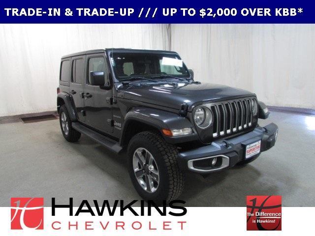used 2020 Jeep Wrangler Unlimited car, priced at $24,325