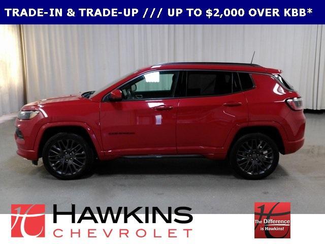 used 2022 Jeep Compass car, priced at $21,925