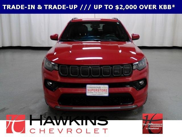 used 2022 Jeep Compass car, priced at $21,925