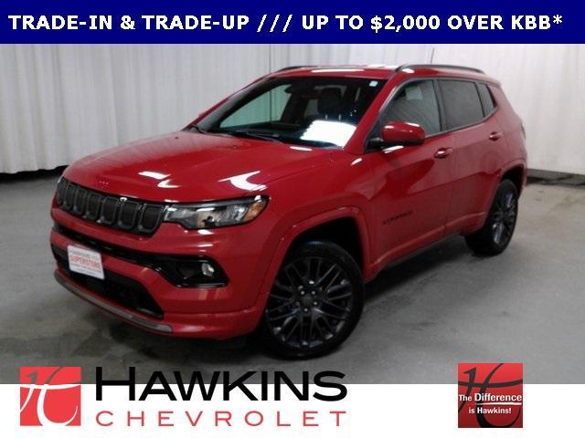 used 2022 Jeep Compass car, priced at $21,925