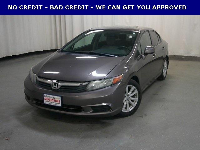 used 2012 Honda Civic car, priced at $4,990