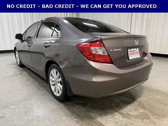 used 2012 Honda Civic car, priced at $4,990