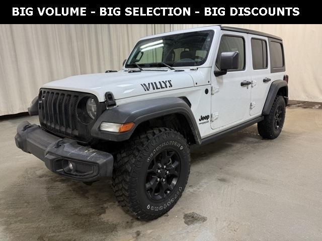 used 2021 Jeep Wrangler Unlimited car, priced at $30,990