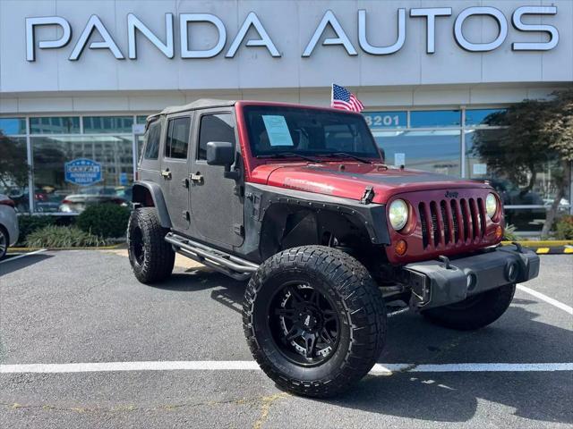 used 2012 Jeep Wrangler Unlimited car, priced at $11,995