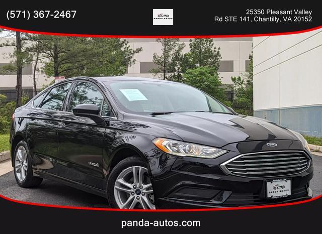 used 2018 Ford Fusion Hybrid car, priced at $11,995
