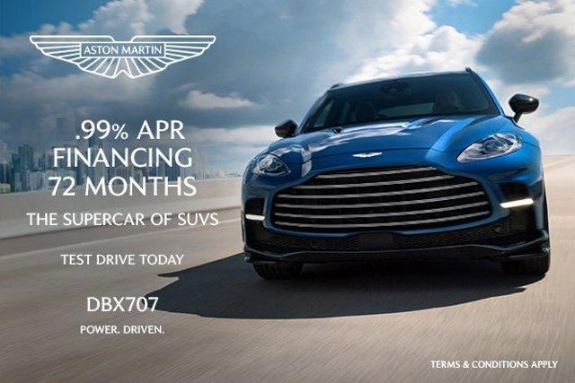 used 2023 Aston Martin DBX car, priced at $179,990