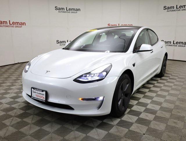 used 2021 Tesla Model 3 car, priced at $27,950