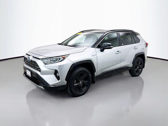 used 2021 Toyota RAV4 Hybrid car, priced at $20,950