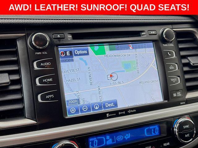 used 2017 Toyota Highlander car, priced at $18,950