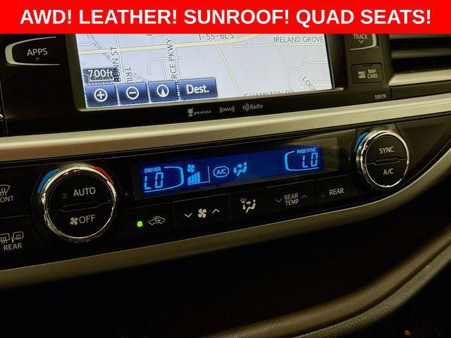 used 2017 Toyota Highlander car, priced at $18,950