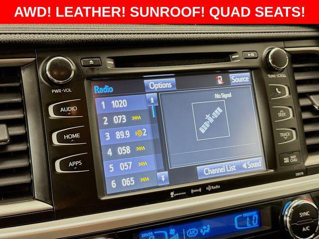 used 2017 Toyota Highlander car, priced at $18,950