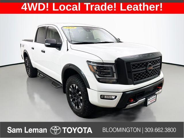 used 2020 Nissan Titan car, priced at $33,900