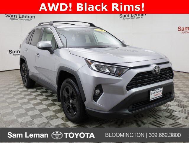 used 2021 Toyota RAV4 car, priced at $27,450