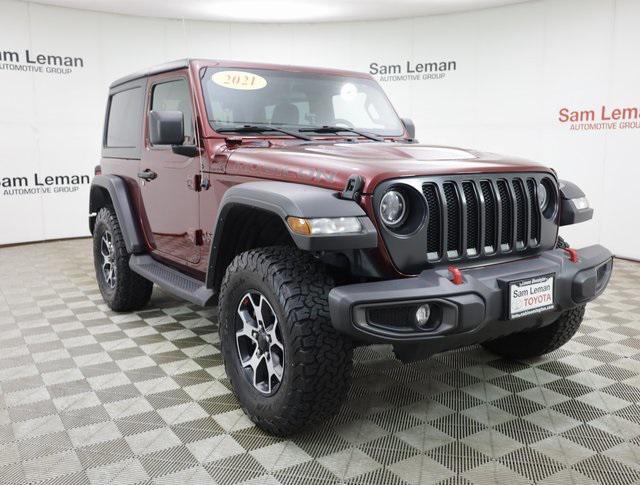 used 2021 Jeep Wrangler car, priced at $28,450