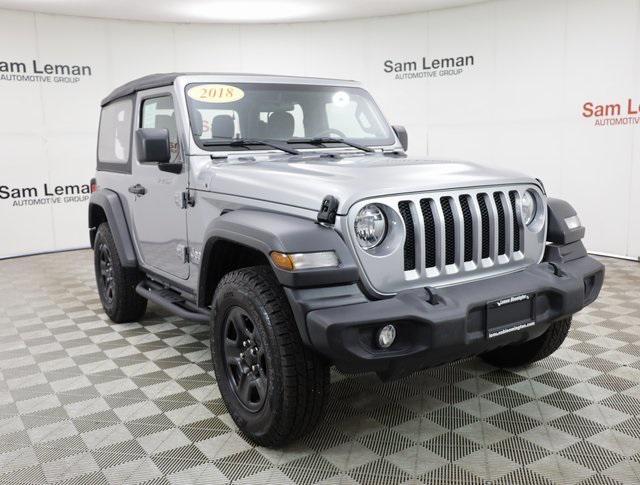 used 2018 Jeep Wrangler car, priced at $22,450