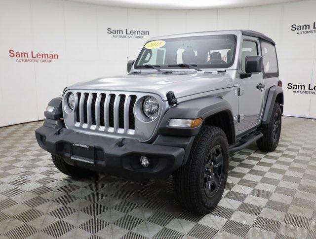 used 2018 Jeep Wrangler car, priced at $22,450