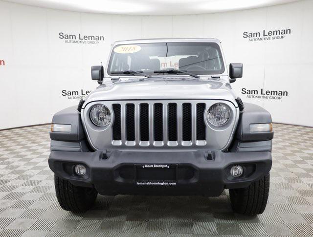 used 2018 Jeep Wrangler car, priced at $22,450