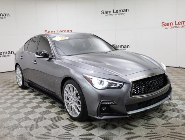 used 2020 INFINITI Q50 car, priced at $24,450