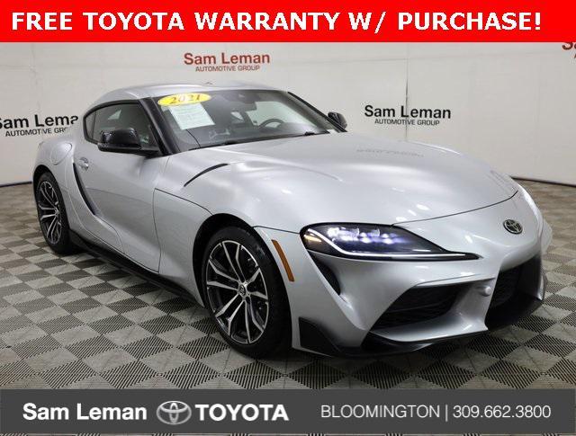 used 2021 Toyota Supra car, priced at $37,450