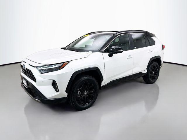 used 2023 Toyota RAV4 Hybrid car, priced at $29,750