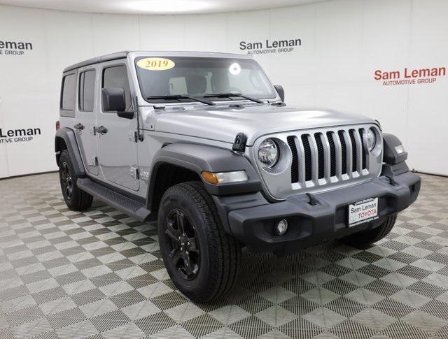 used 2019 Jeep Wrangler Unlimited car, priced at $25,450