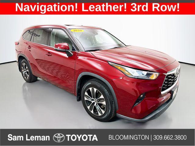 used 2020 Toyota Highlander car, priced at $28,950