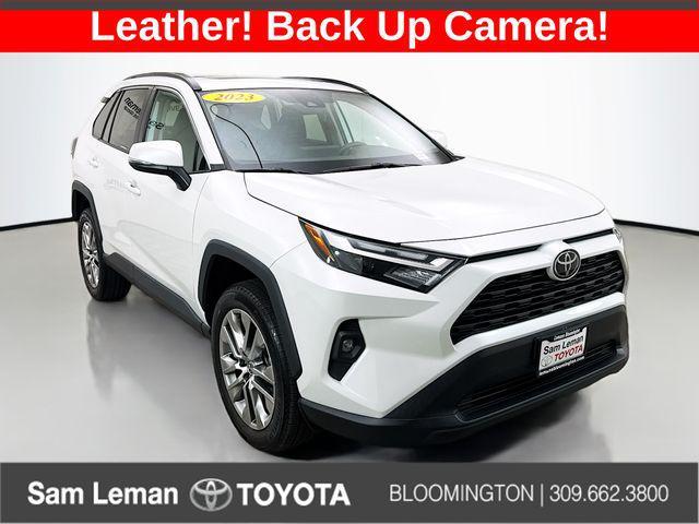 used 2023 Toyota RAV4 car, priced at $31,450