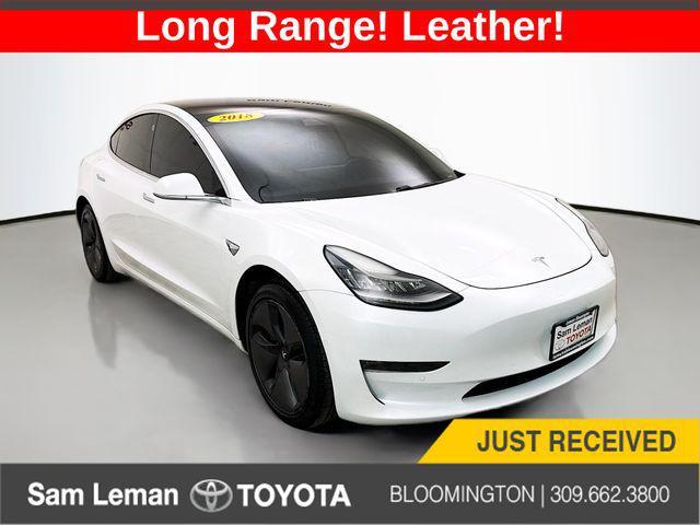 used 2018 Tesla Model 3 car, priced at $19,450