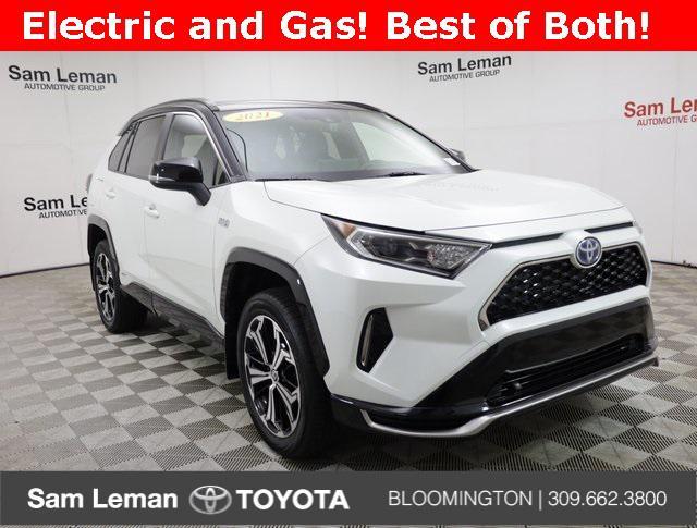 used 2021 Toyota RAV4 Prime car, priced at $38,950