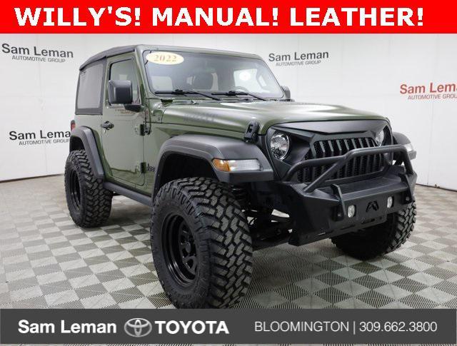 used 2022 Jeep Wrangler car, priced at $25,950