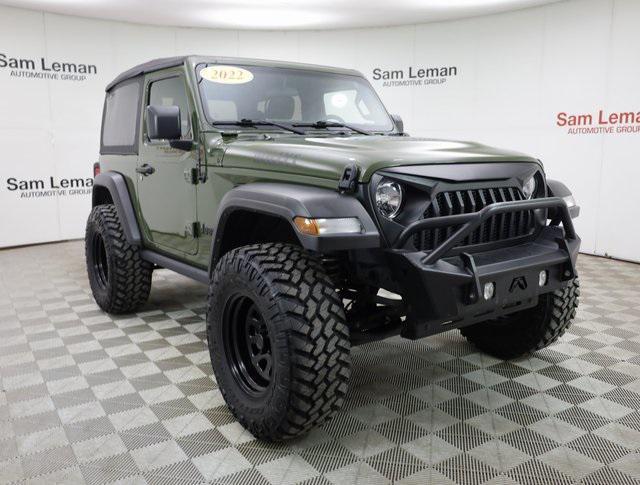 used 2022 Jeep Wrangler car, priced at $25,450